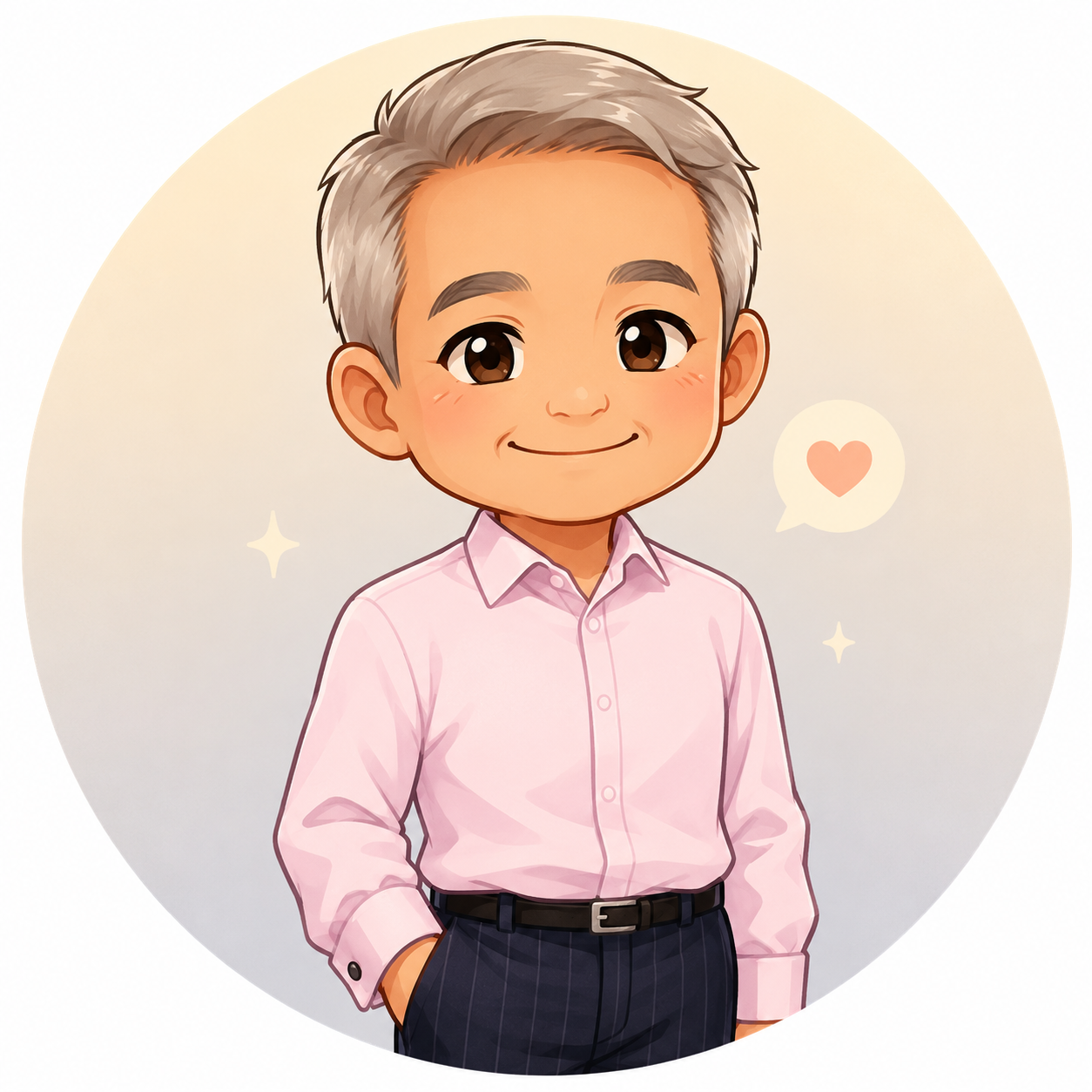 Uncle Marcos chibi illustration